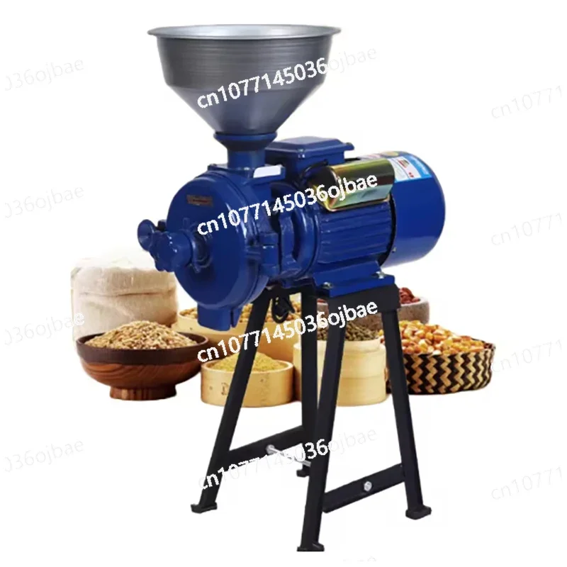 Commercial Household Agricultural Feed Mill with Dry and Wet Grain Corn Mill