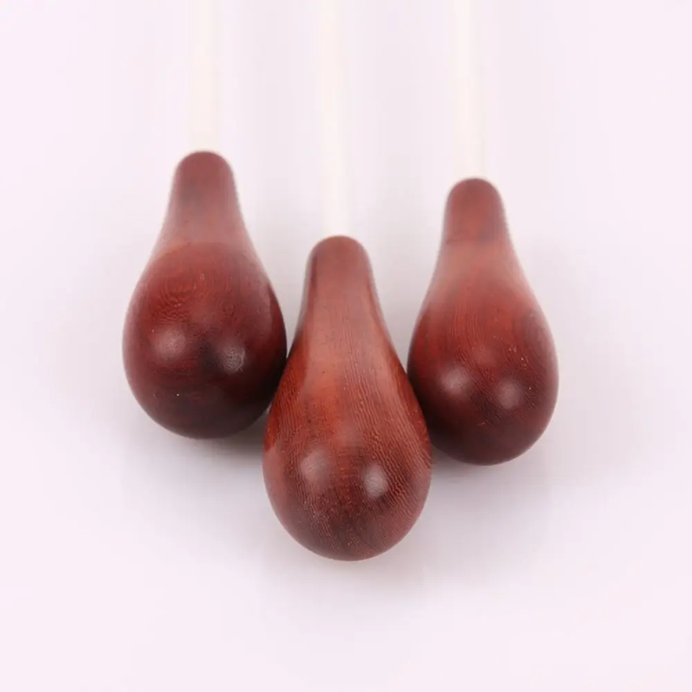 الألياف أنبوب موصل عصا خشب الأبنوس خشب الورد أوركسترا الفرقة عصا خشبية المحمولة موصل الموسيقى باتون جوقة #5