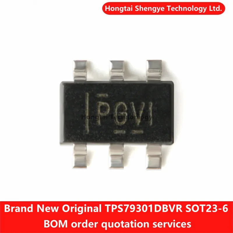 New Genuine TPS79301DBVR SOT-23-6 200mA Single Output Low Dropout Linear Regulator LDO