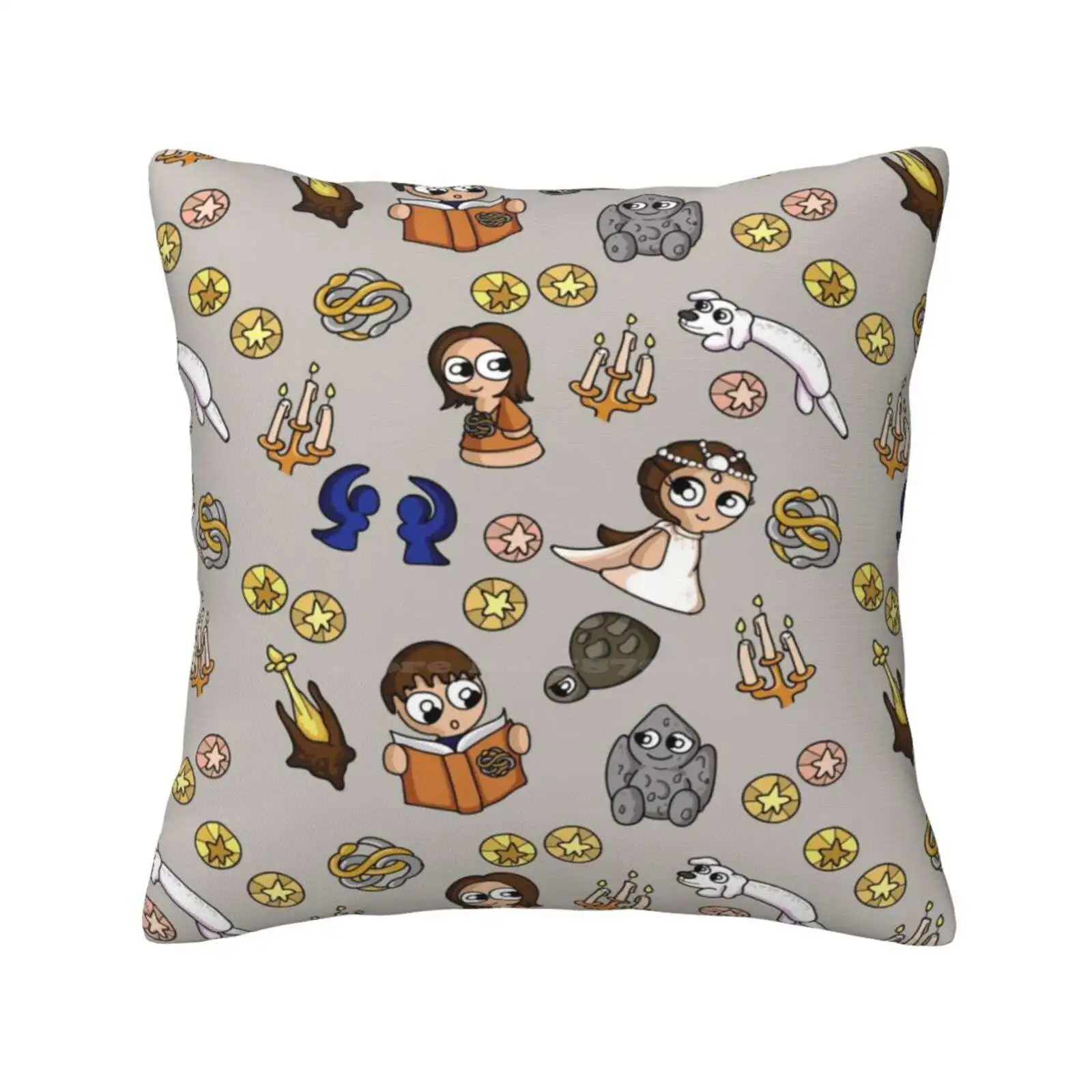 Neverending Story Bits Funny Cute Decor Square Pillowcase The Neverending Story The Never Ending Story Atreyu The Childlike