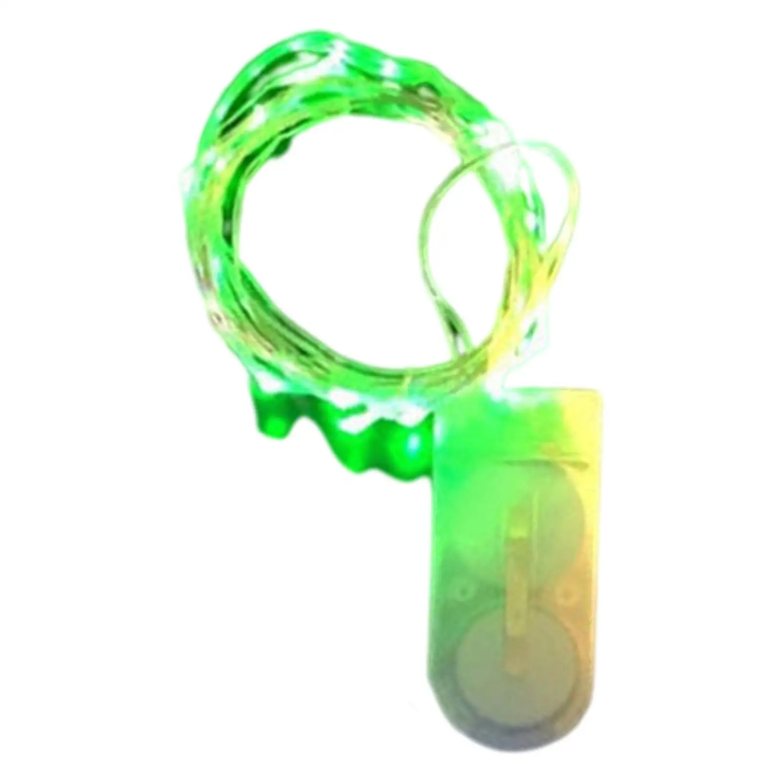 Button Battery Copper LED String Fairy Lights Flexible Decoration Lamp for Garden Outdoor Parties Events