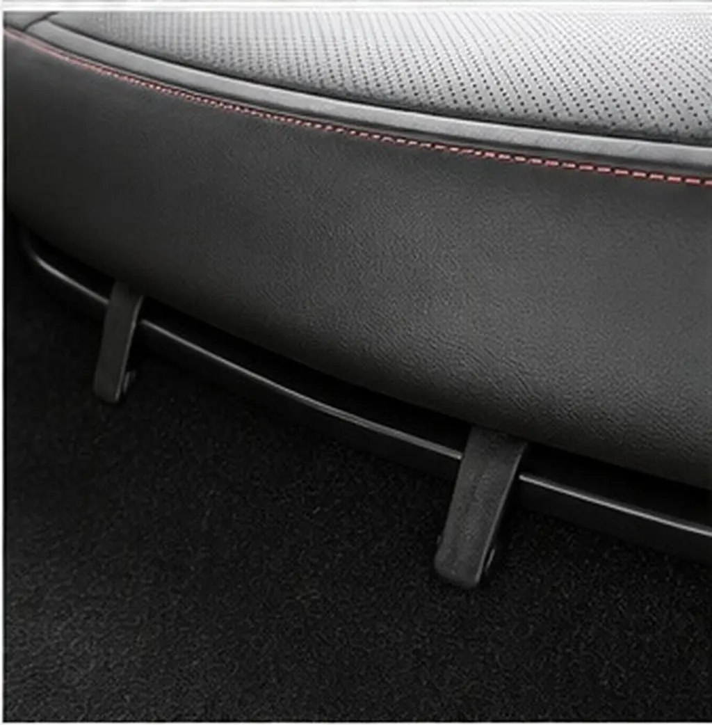 100Pcs Vehicle Seat Cushion Hooks Universal Seat Cover Attachment Hooks Scratch-Resistant Plastic Fasteners for Car Interior