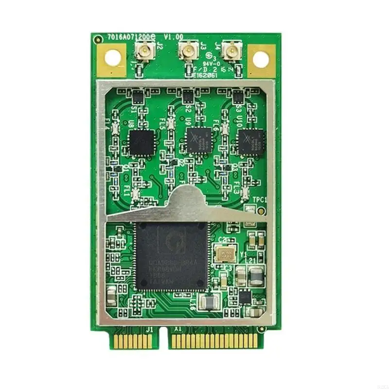 QCA9880 Карта 1300 Мбит/с 2,4G + Dua-band Mini PCIE Wi-Fi карта 80211ac/b/g/n 3x3MIMO Беспроводная карта IPEX1 Антенна Лучшая продажа
