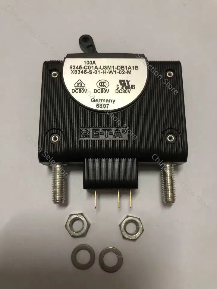 

Германия, Германия, высокочувствительный автоматический выключатель, переключатель защиты от перегрузки на коротком замыкании, 100A80V, новый (1 шт.)