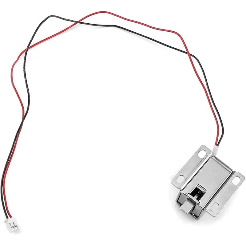 B49C Electromagnetic Solenoid Lock, For Cabinet Door Drawer Safety Security Device DC 12V Slim Design Down Tongue Assemblies