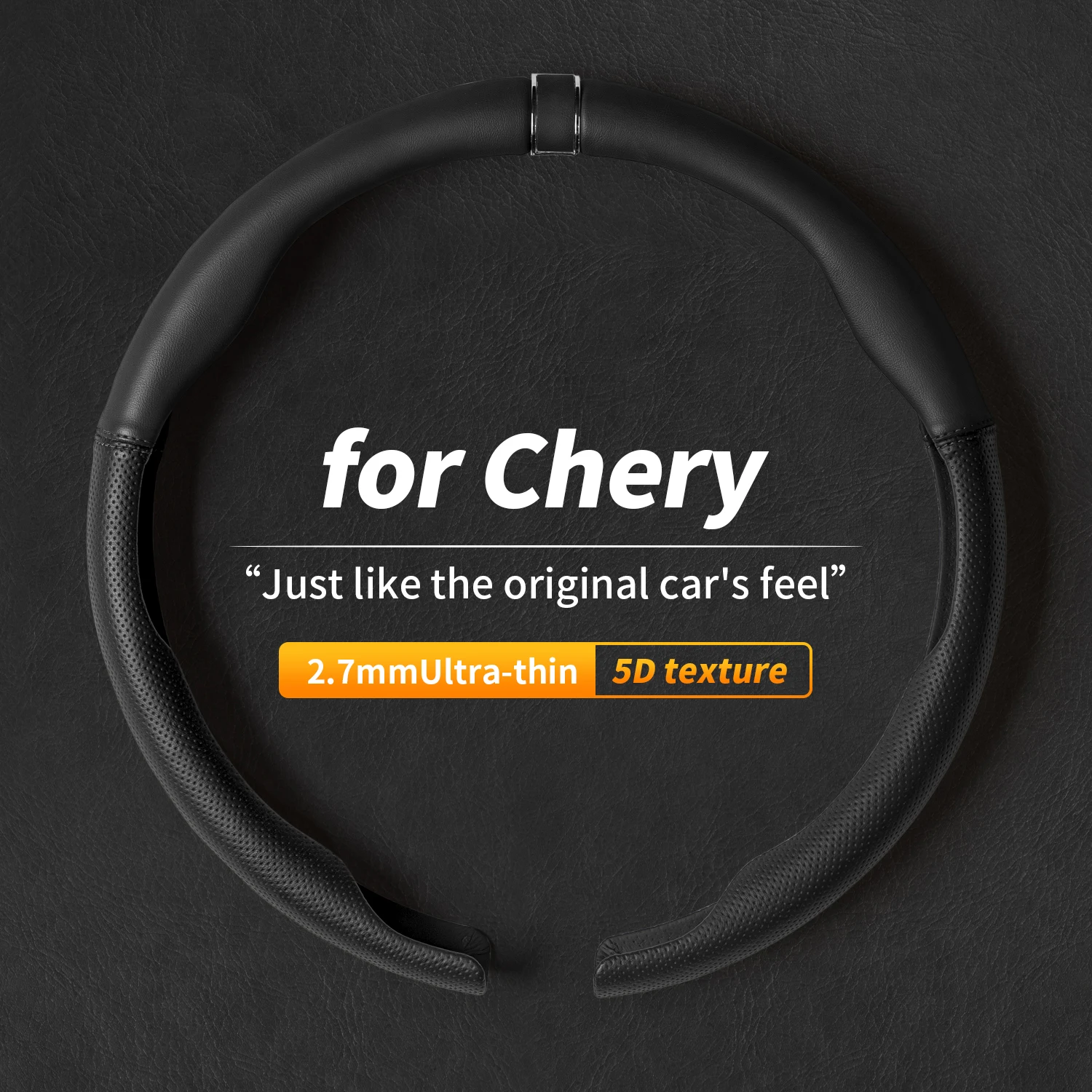 

Car Steering Wheel Cover Soft Comfortable For 38CM Auto Steering Wheel Protector For Chery Arrizo 5 Tiggo 8 EXEED VX Omoda 7