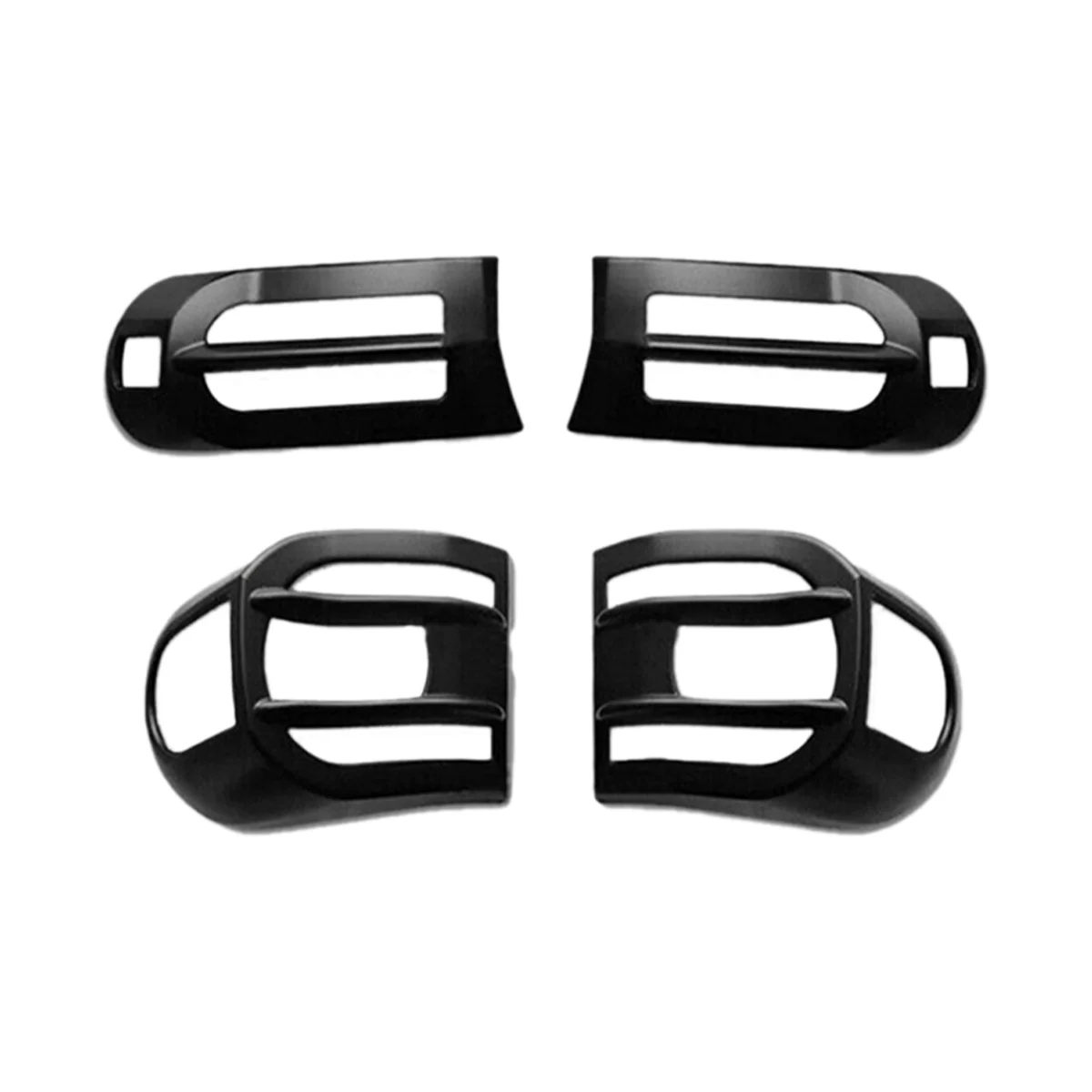 

4Pcs Front Fog Lamp Turn Signal Box Rear Taillight Protection Cover for Toyota FJ Cruiser 2007-2020