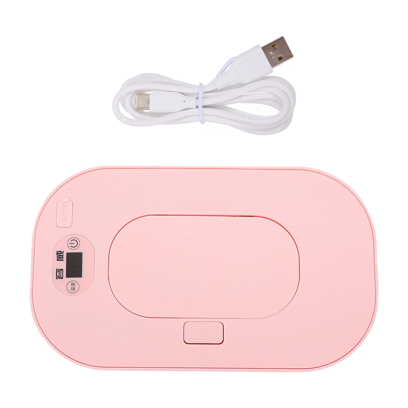 Baby Nat Tissue Verwarming Box Draagbare Veeg Warmer Verstelbare Temperatuur Lage Veeg Dispenser Energiebesparend Nat Tissue