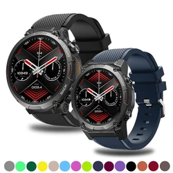 Correa de silicona para reloj Zeblaze Stratos 2 Lite Beyond GTR 2 Btalk, pulsera con GPS para natación, 22mm