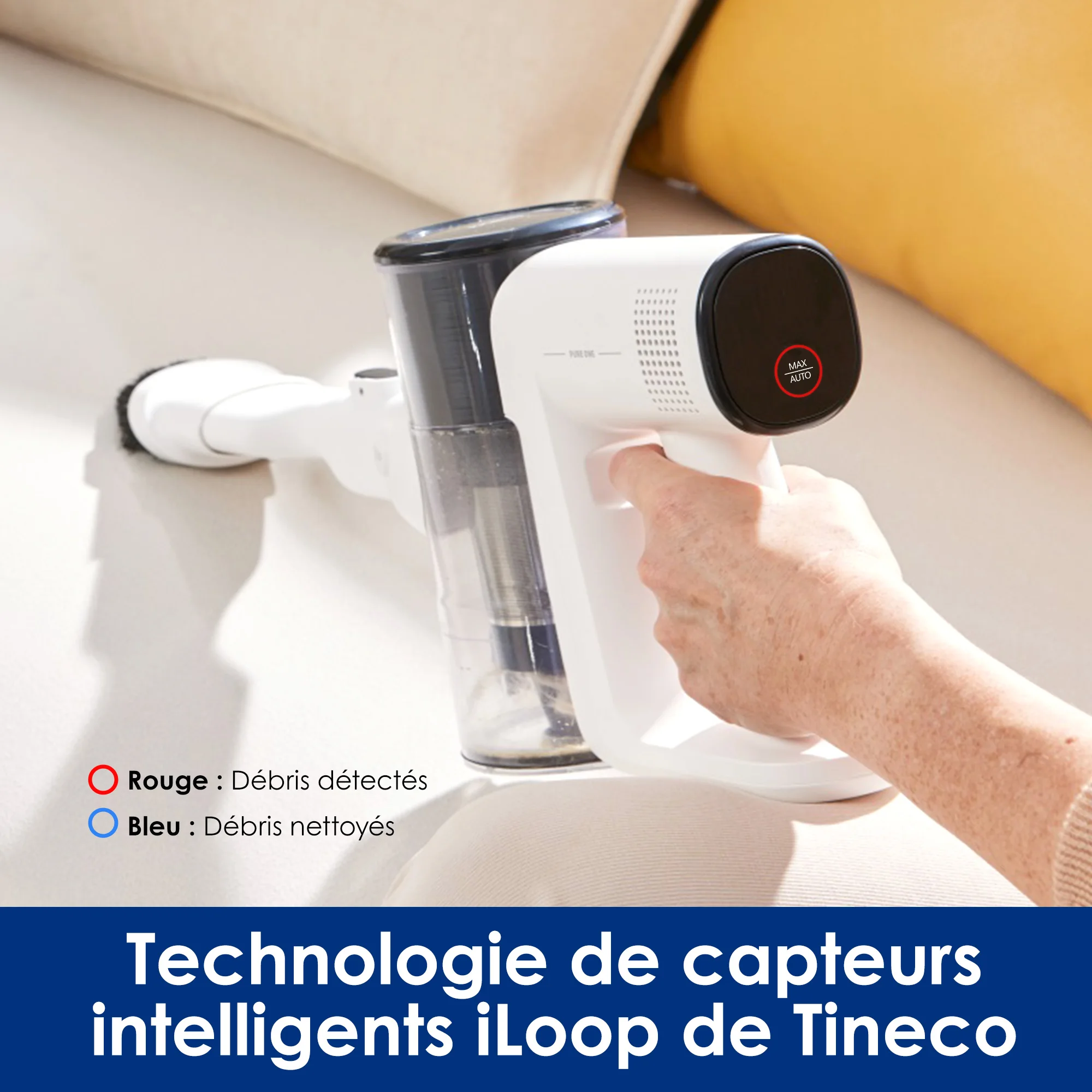 Tineco-Aspirateur sans fil Pure One Air, vadrouille pour la maison, super léger, sans fil, silencieux, aspiration injuste, machine à livres