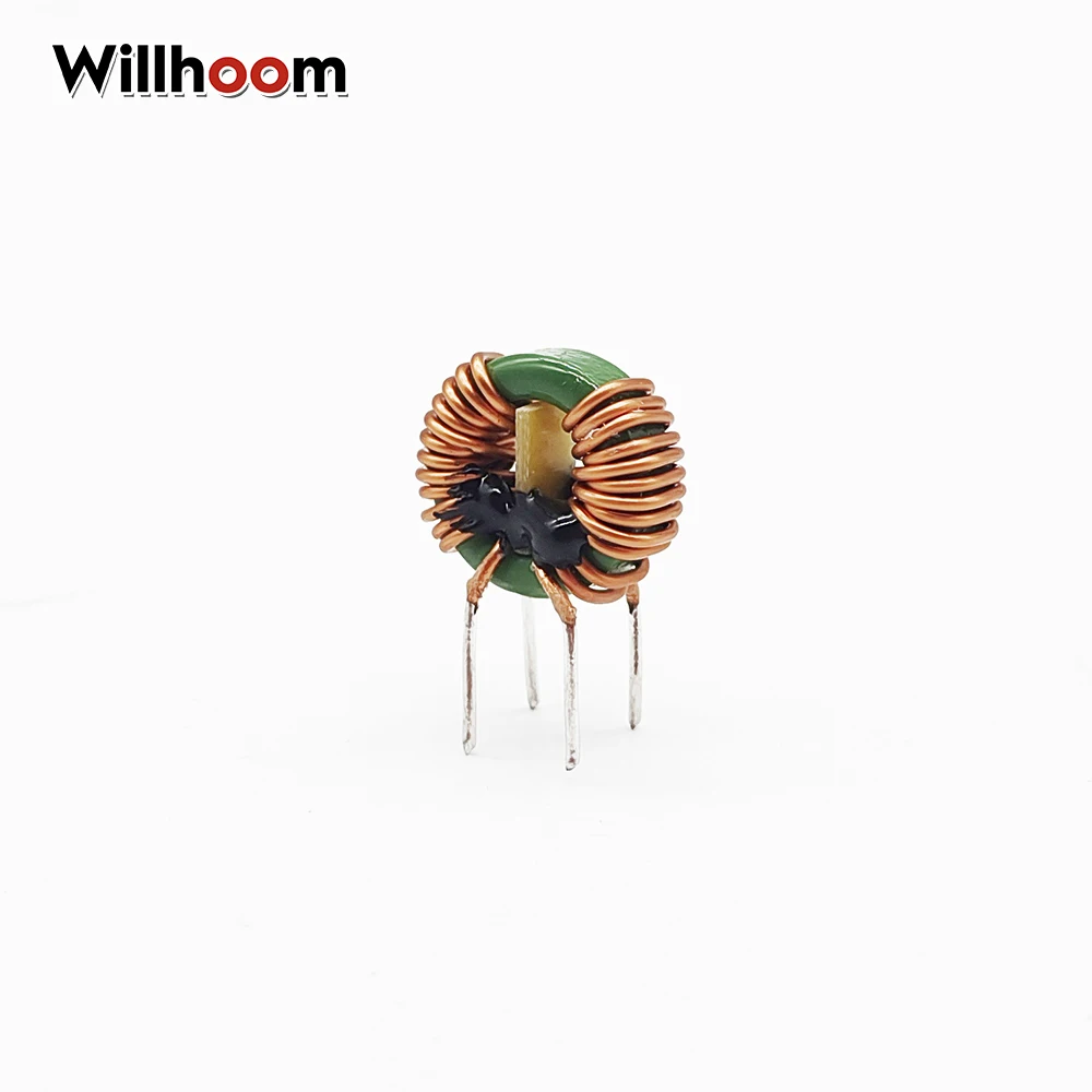 10Pcs 14x9x5 Model Toroid Inductor Winding Magnetic Inductance 650UH 1MH 1.5MH 2MH 3MH 5MH 10MH 15MH 20MH Vertical Pin