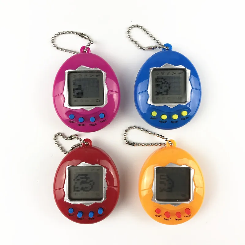 Hot ! Nostalgic 49 Pets In One Virtual Cyber Pet Toy 8 Style Tamagochi Tamagotchi Electronic Pets Toys 90S