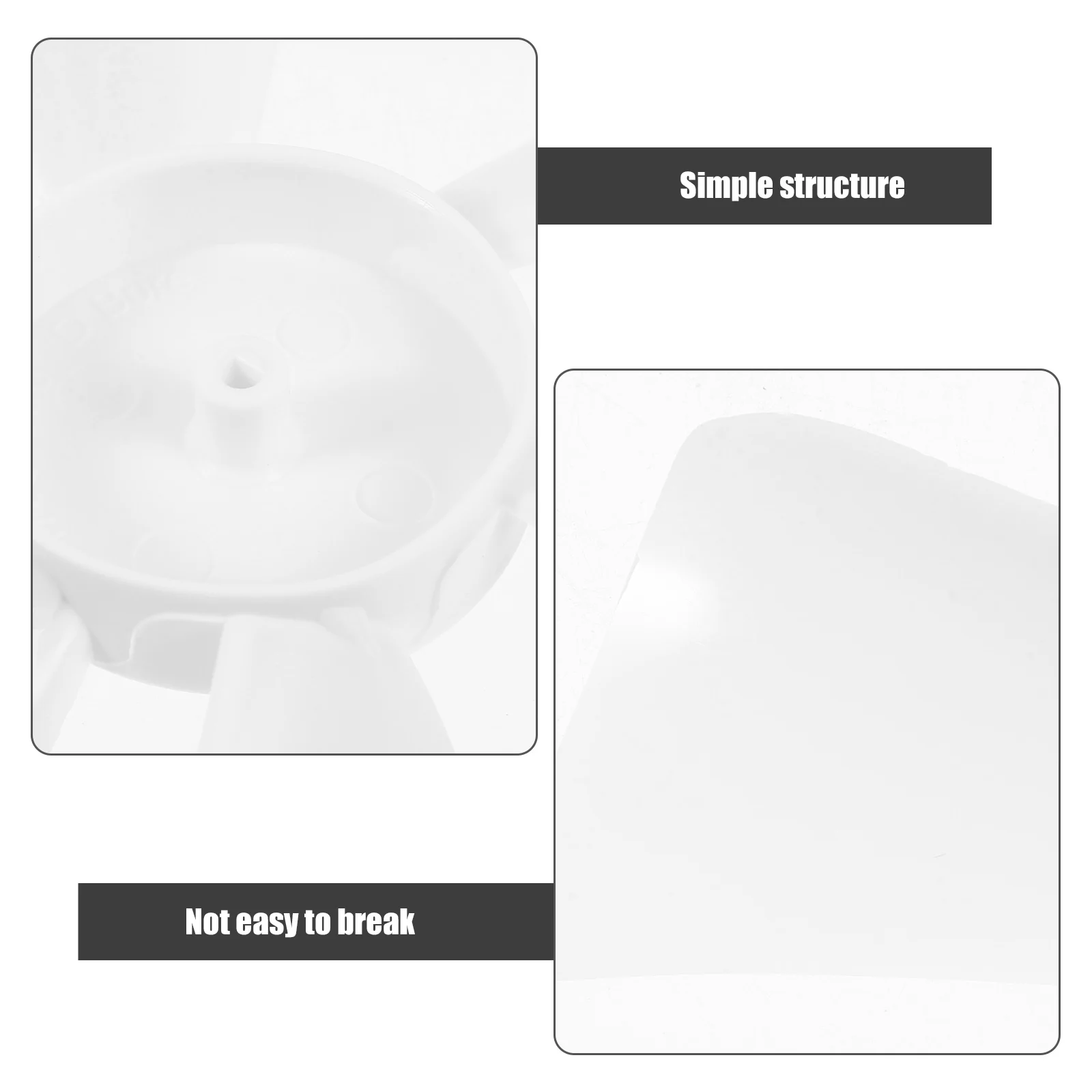

Rv Blades Replacement Plastic Parts Rv Fan Repair Part Sturdy Durable For Roof Exhaust Fan Repair Accessories 6''