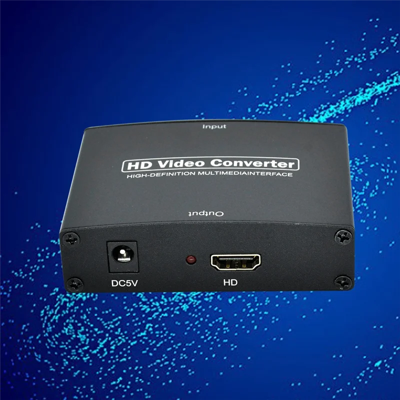 Компонент Ypbpr в HDMI в HDMI-совместимый HD-конвертер Ypbpr+L/радио в HDMI-совместимый преобразователь HOT