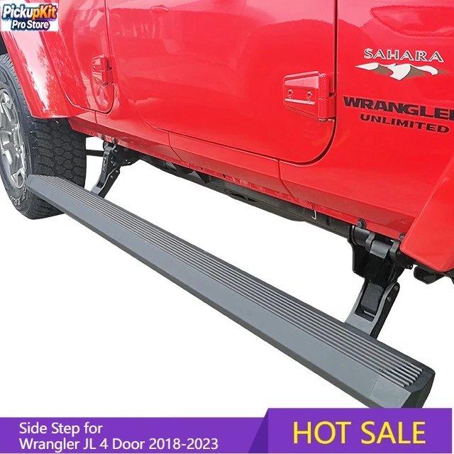 

Премиальные электрические выдвижные подножки для Wrangler JL 4-дверный 2018-2023