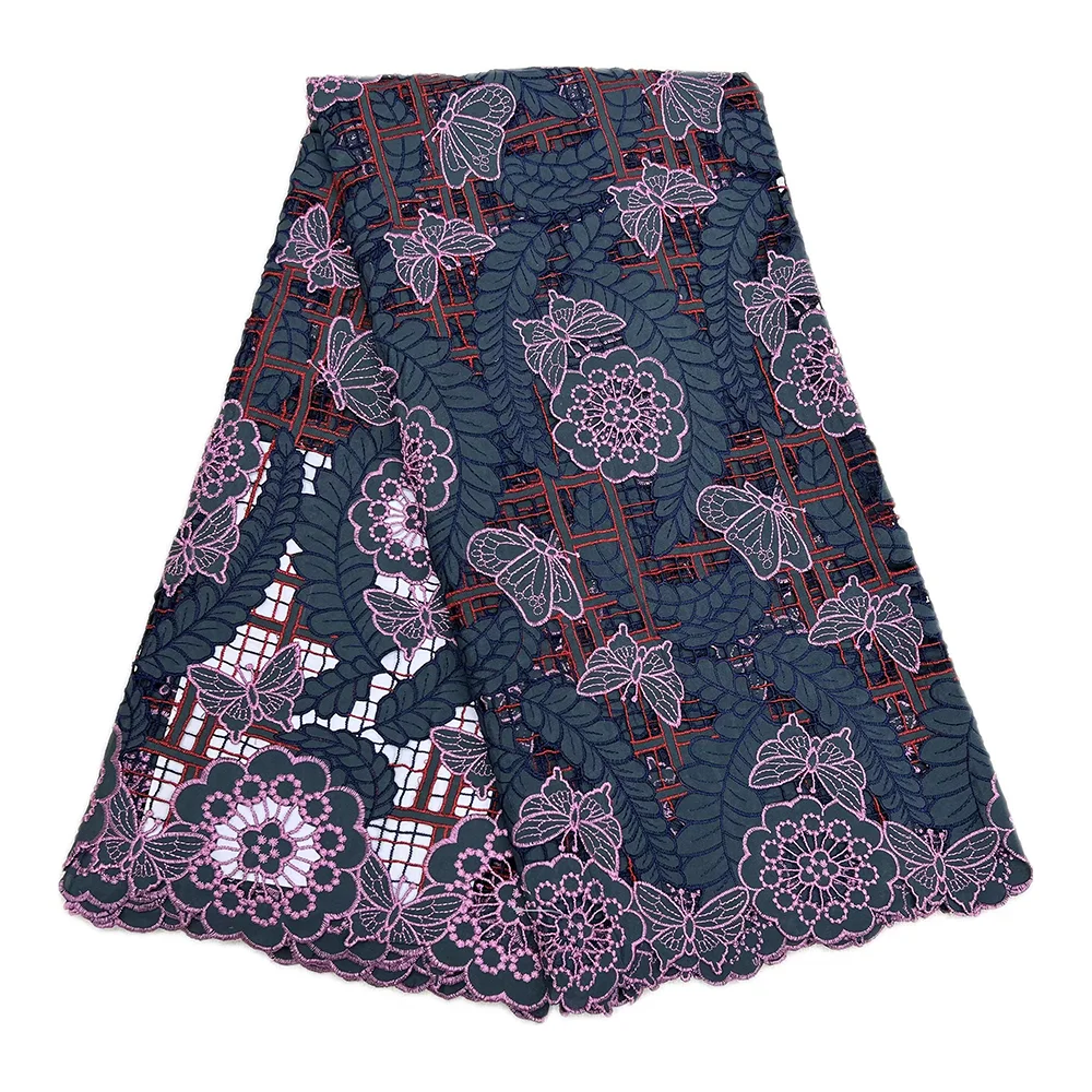 أحدث المطبوعة جبر الحبل الدانتيل النسيج شبكة تول مادة الحفلات للنساء فستان الزفاف أنيقة للذوبان في الماء أقمشة الدانتيل