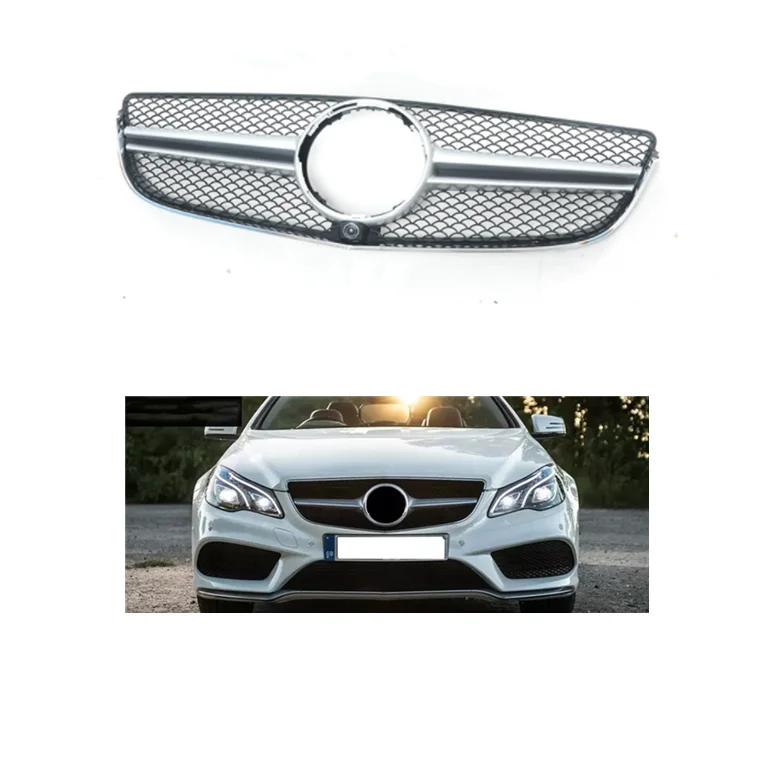 Radiator Grille For 2009-2016 Mercedes-Benz E Class Coupe W207 Upgrade AMG Style Front Grill