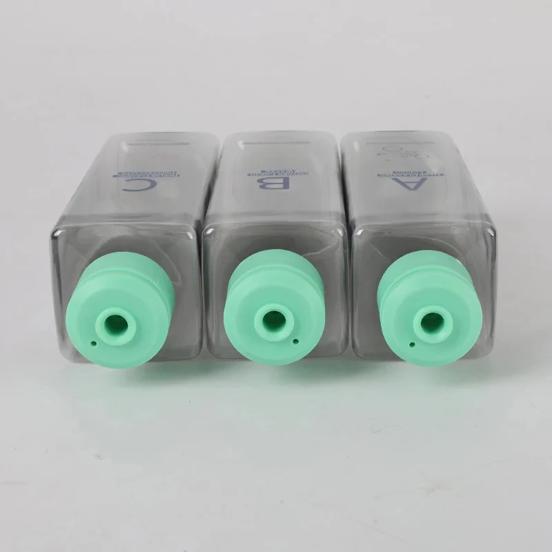 Replacement Bottles for H2O2 Hydrogen Oxygen Small Bubble RF Beauty Machine - 3pcs Universal Dermabrasion Bottle Set for Skin