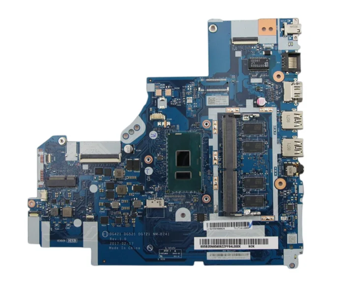 Imagem -02 - para Lenovo 32014isk 320-14kb 520-14isk 14ikb Aptop Motherboard com Cpu 4415u 4g-ram Dg421 Dg521 Dg721 Nm-b241