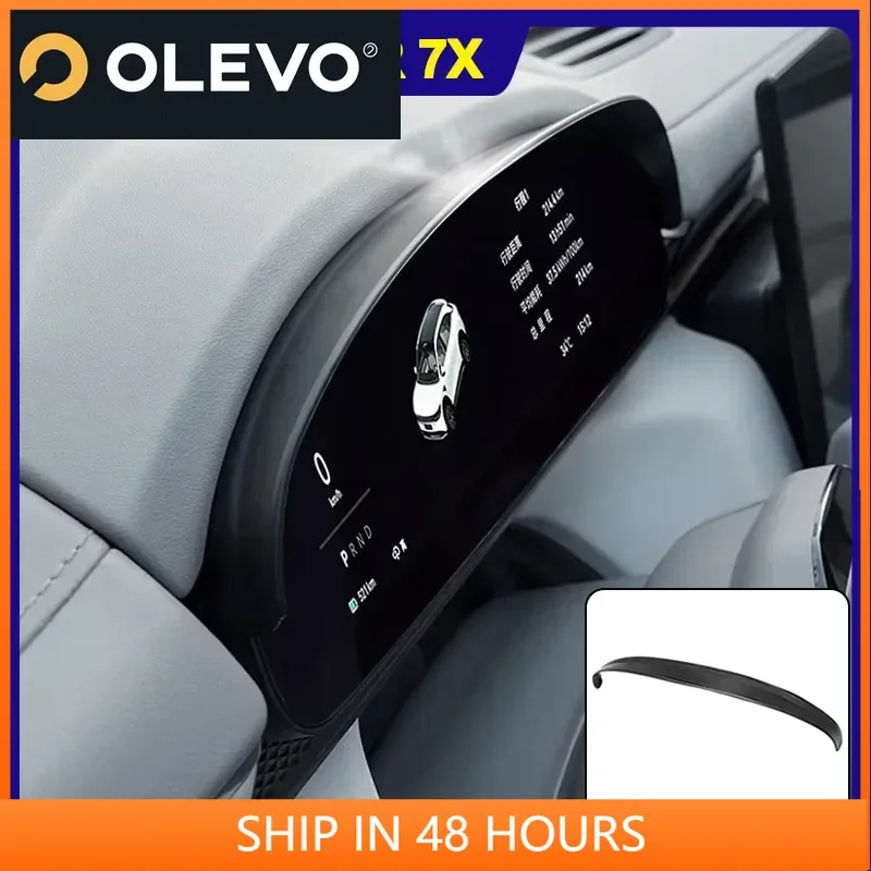 

Для Zeekr 7x солнцезащитный козырек для экрана прибора для блокировки сильного света, аксессуары для модификации приборной панели, салон автомобиля ZEEKR7X