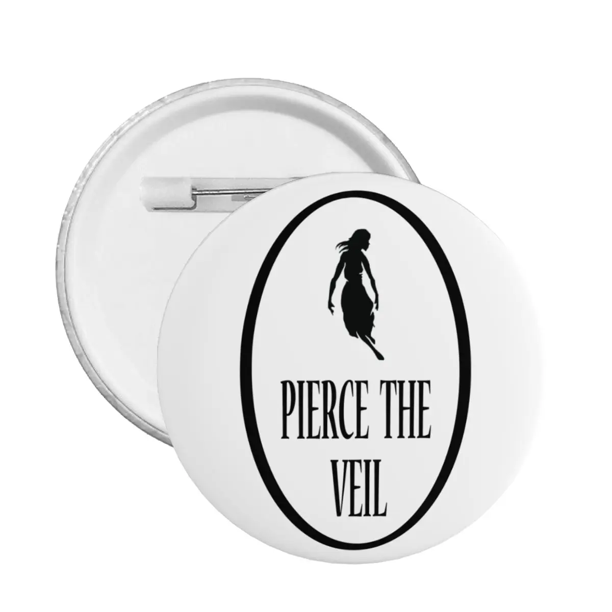 Rock Music Band Pierce Veil Soft Button Pin Custom Creative Pinback Badges Brooches Boyfriend Gift