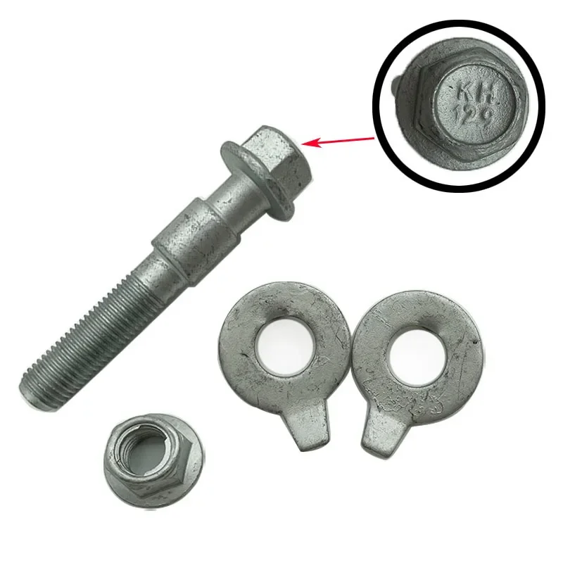 4x 12.9 Level Screw Camber Bolt Nut Car Wheel Alignment Arc Eccentric Screw Adjustment Repair Tool 10mm 12mm 14mm 15mm 16mm 17mm