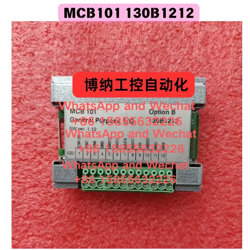 

Used MCB101 130B1212 Communication card Functional test OK Fast Shipping