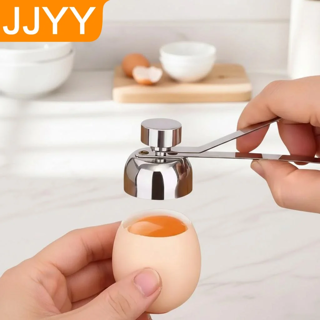 Stainless Steel Egg Scissors Cutter Shell Opener Kitchen Too