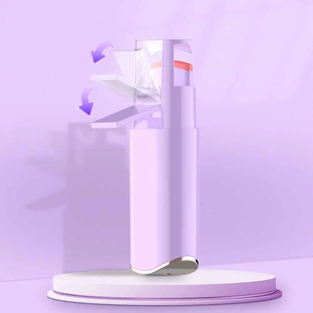 Strumenti per il trucco Piegaciglia elettrico Ricarica USB Piegaciglia riscaldato a lunga durata Temperatura a 3 marce Riscaldamento rapido