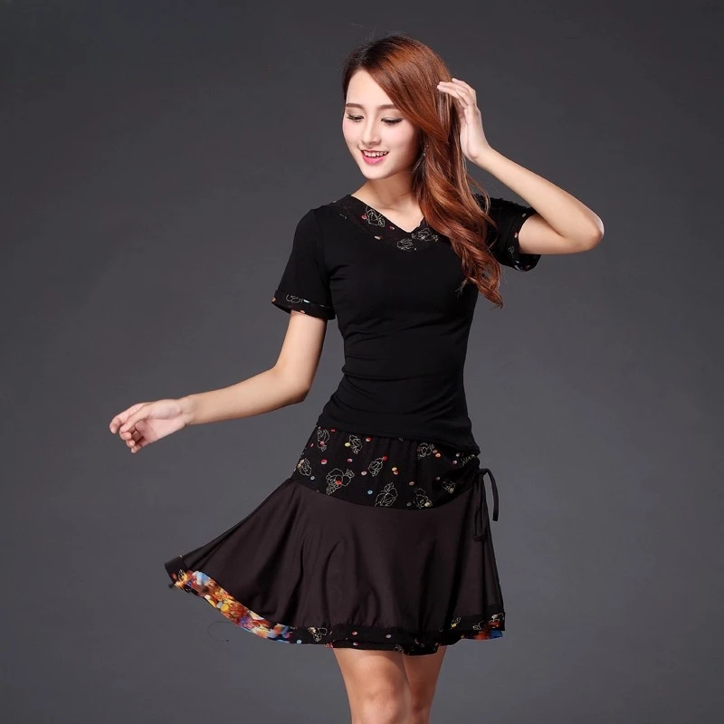 Spersonalizowany strój do tańca etnicznego, zestaw do ćwiczeń tańca kwadratowego, kostiumy do tańca brzucha, spódnica do występów T609