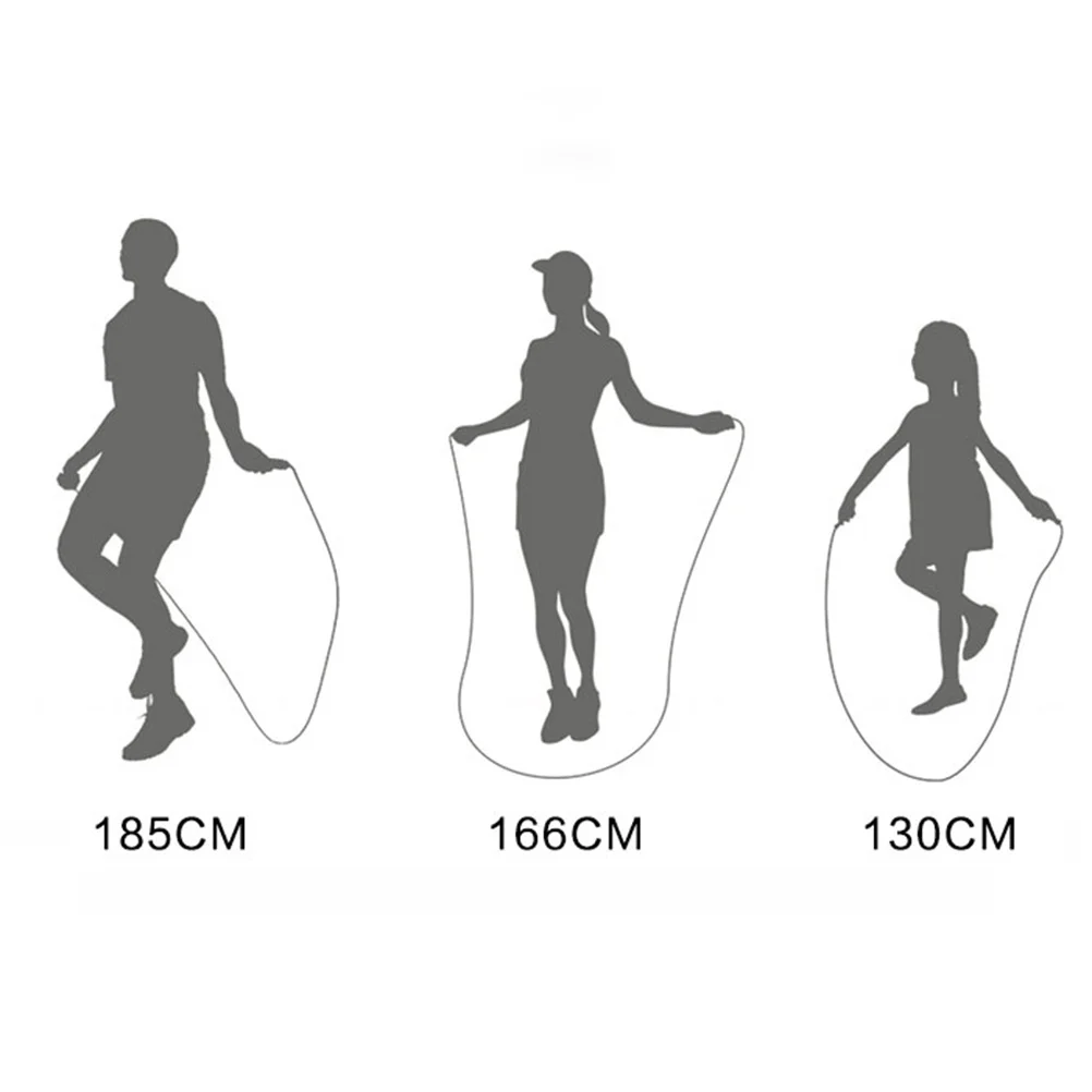 

Weighted Skipping Rope Adjustable Cable Length Aluminum Alloy Handle Fitness Jump Rope Ball Bearing for Mma Training Cardio