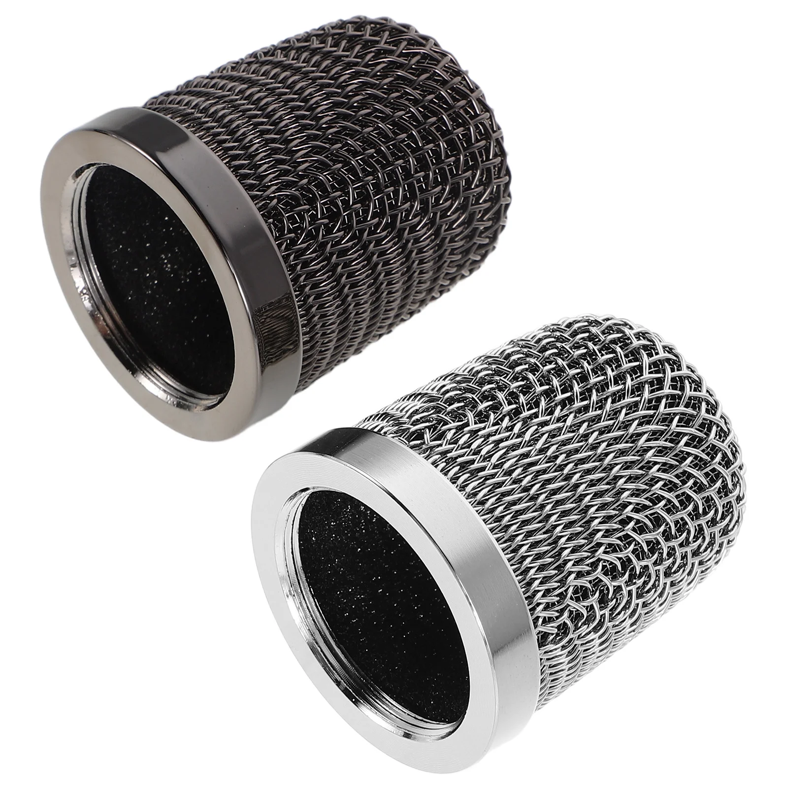 

Microphone Ball Head Mesh Grill Replacement Head Mic Replacement Compatible Ys-203 Recording Live Performance Wireless