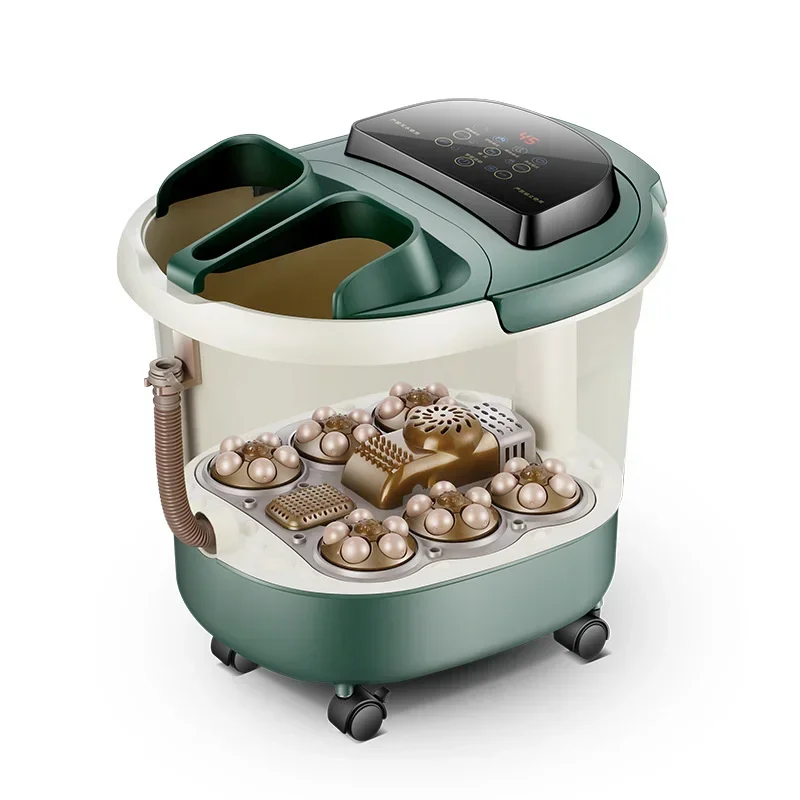 

Electric Foot Care Bucket: Multiple Modes Heating, Automatic Pedicure Basin, Shiatsu Massage Simulation, Health Care Barrel.