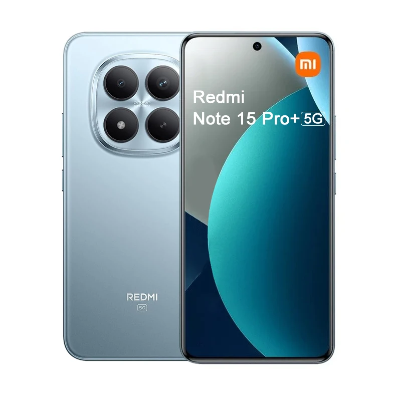 Globale versie Redmi Note 15 Pro+ Plus 5G 6,83 inch 1.5K CrystalRes AMOLED-scherm Nieuwe 200MP camera met ultieme helderheid 6500mAh batterij met 100W HyperCharge