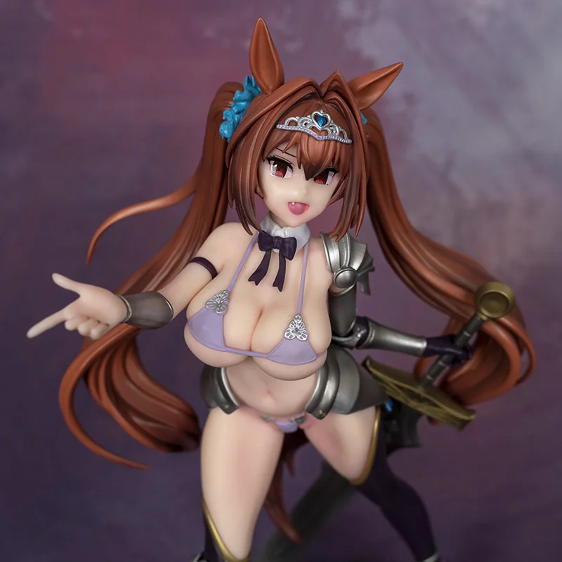 สาวนักแข่งรถ gk dahe และชิจิ ชุดบิกินี่แบบใช้มือถือพร้อมดาบ สาวสวยน่ารัก อนิเมะ โมเดลอนิเมะ ของตกแต่ง