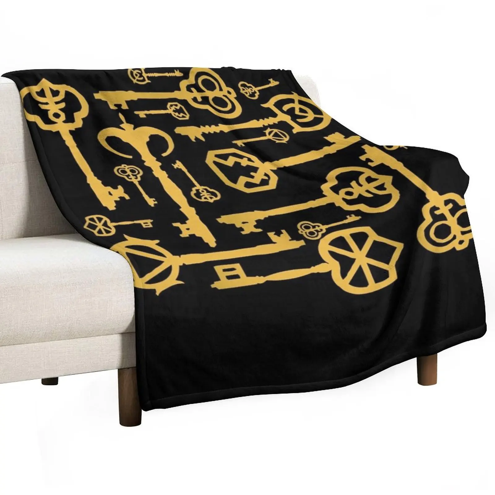 Music Retro The Magicians Quest Christmas Throw Blanket Tourist wednesday Blankets