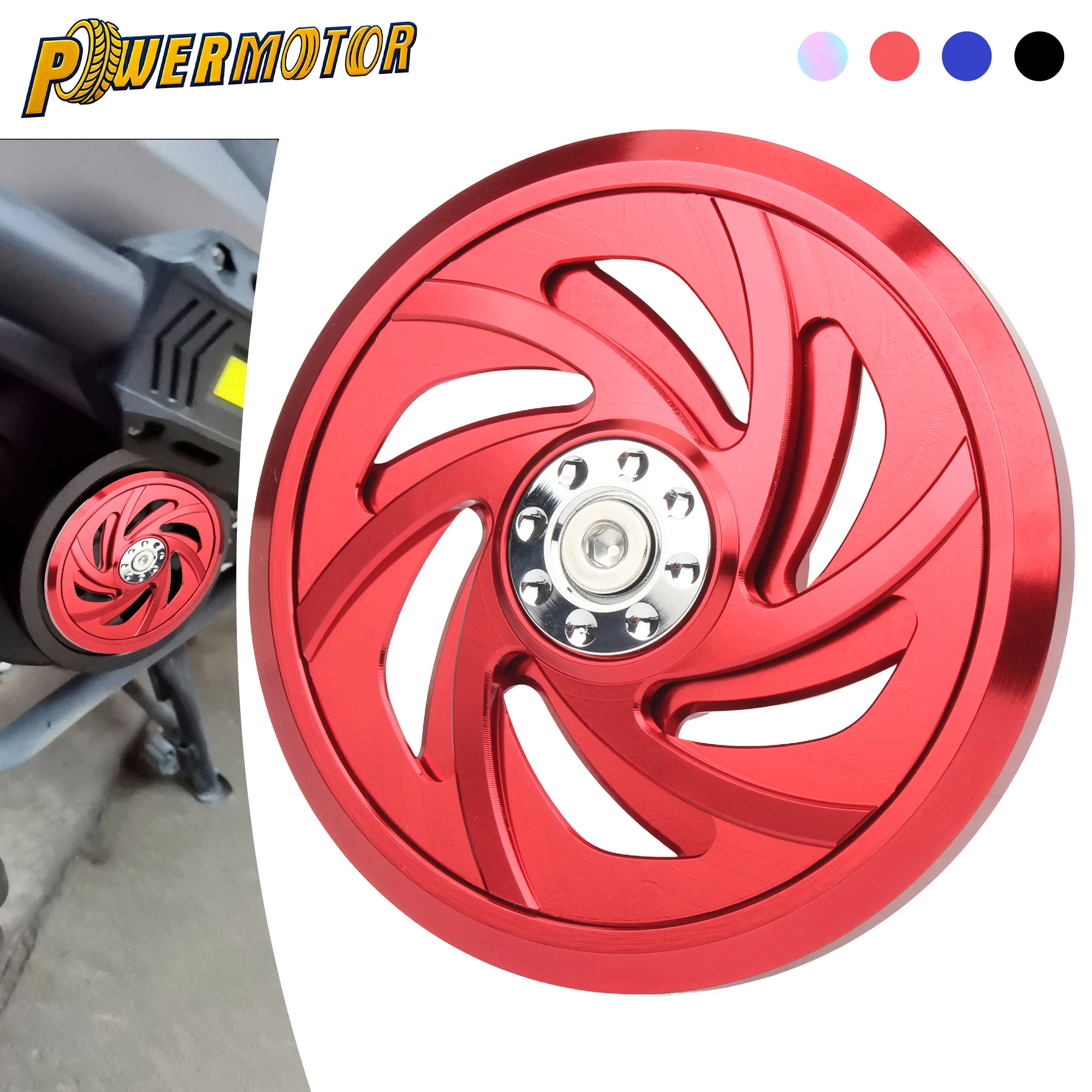 

Universal Motorcycle Engine Fan Guard Rotating Cooling Fan Cover For Honda XR150 AKT NKD SBR Bera Combate CNC Aluminum Parts