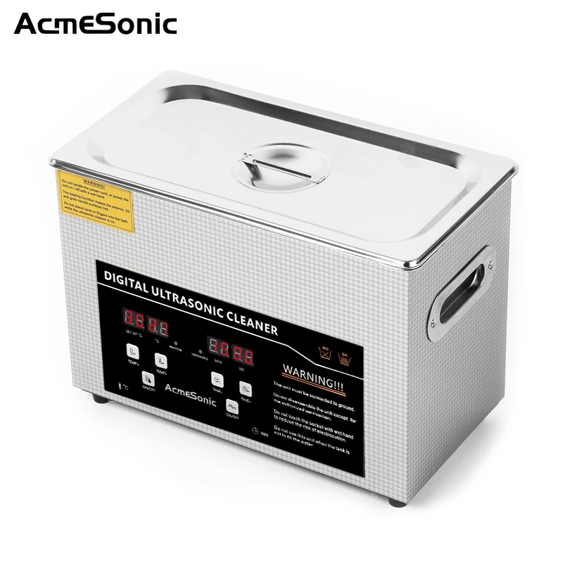 ACMESONIC Ultrasonic Cleaner, Popular Eruped Cleaner, Manufactory, 40kHz, 180W, 4.5L, C430