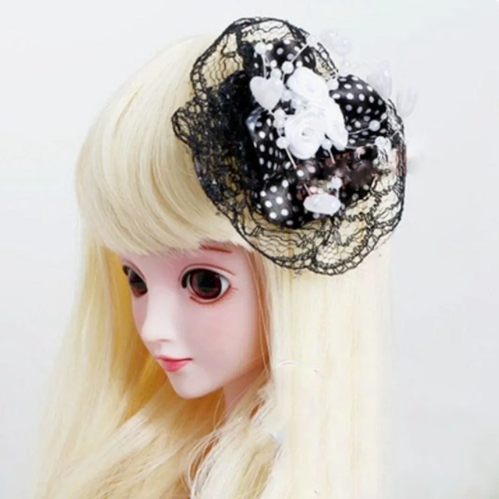 

Multi-Styles Doll Mini Party Headwear Handmake DIY Hair Accessories Fashion Headwear Clips for 1/3 1/6 BJD 30/60cm Doll