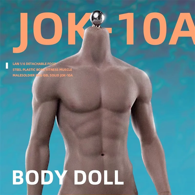 2025 جديد جياو دمية JOK-10A-YS/JOK-10A-BS/JOK-10A-PS 1/6th منشئ الجسم ذكر سوبر مرنة سلس الجسم مع هيكل عظمي معدني #4