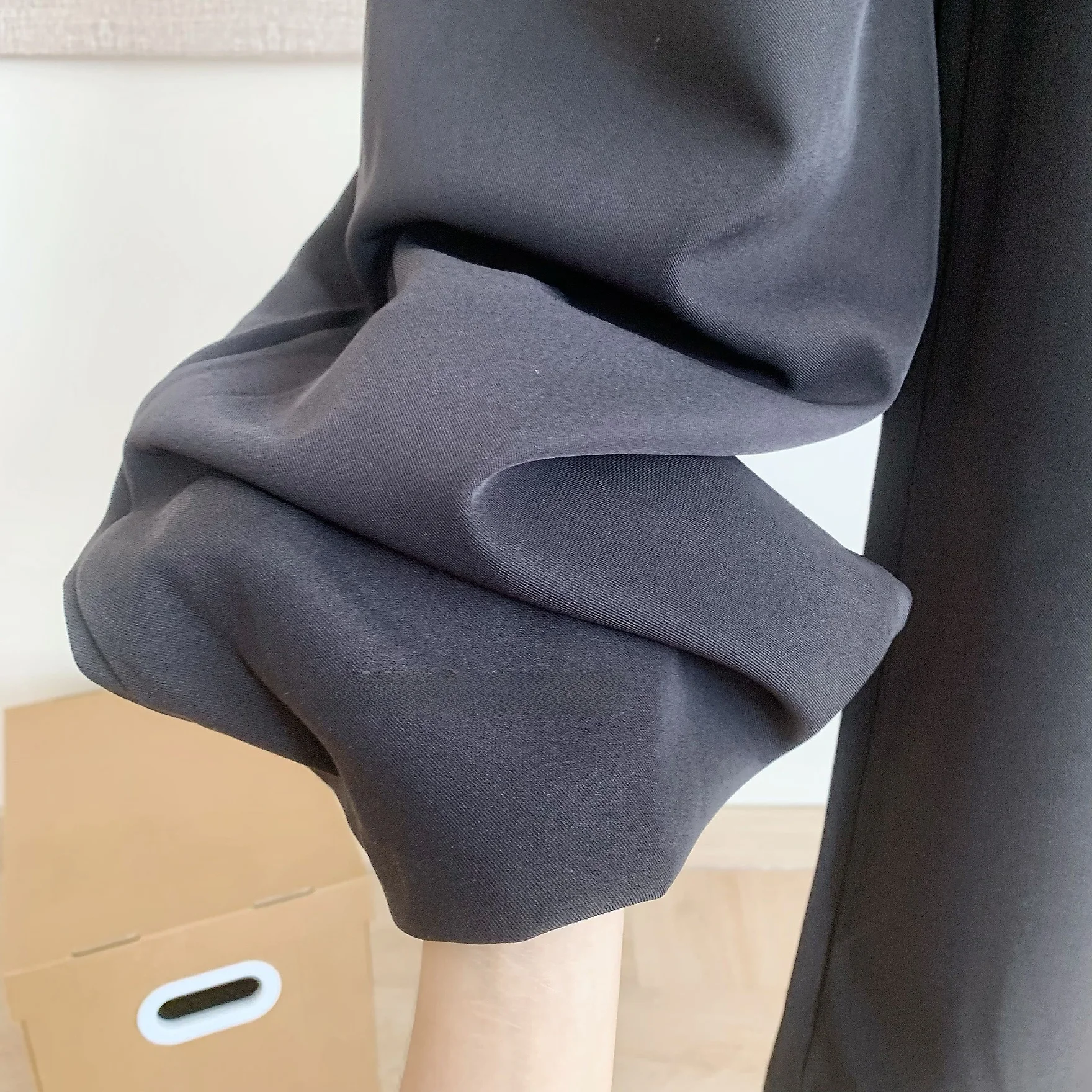 กางเกงขายาวทรงหลวมสไตล์ลำลอง สีสันสดใส ดีไซน์เอวคู่แบบผูกเชือก สไตล์เกาหลี ดีไซน์ทันสมัย ผ้าฝ้ายใส่สบาย เหมาะสำหรับผู้หญิง