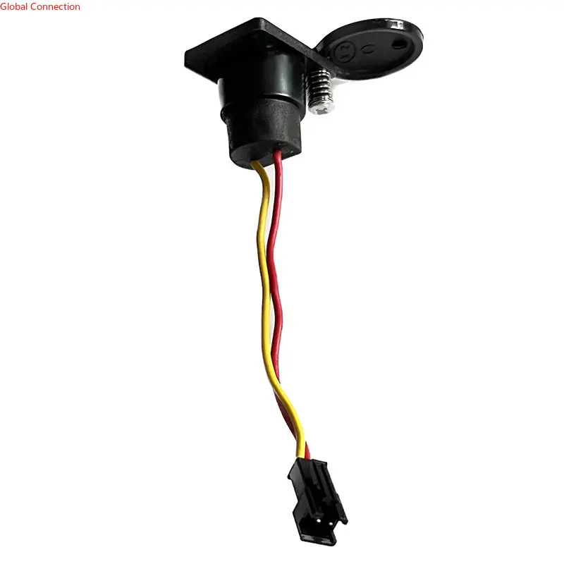 Three-hole Canon Plug Socket with Line for Electric Bicycle 36V 48V Charger Output Plug Connection Line Replacement Maintenance