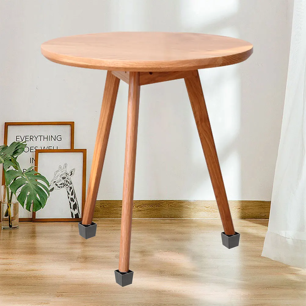 8개입 사각 소파 다리 모던 소파 발 액세서리 견고한 금속 나무 교체 다리 가구용 침대 의자 테이블 협탁용