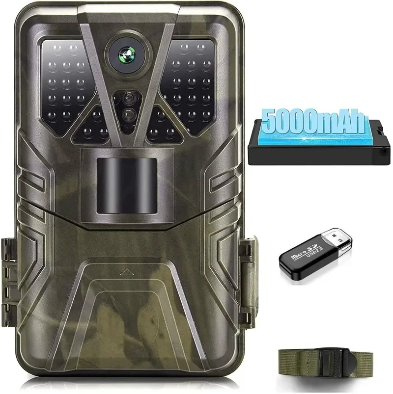 telecamera-da-gioco-per-sentieri-all'aperto-visione-notturna-2k-36mp-telecamera-da-caccia-impermeabile-trappole-per-foto-selvagge-con-telecamera-di-sicurezza-ir-led