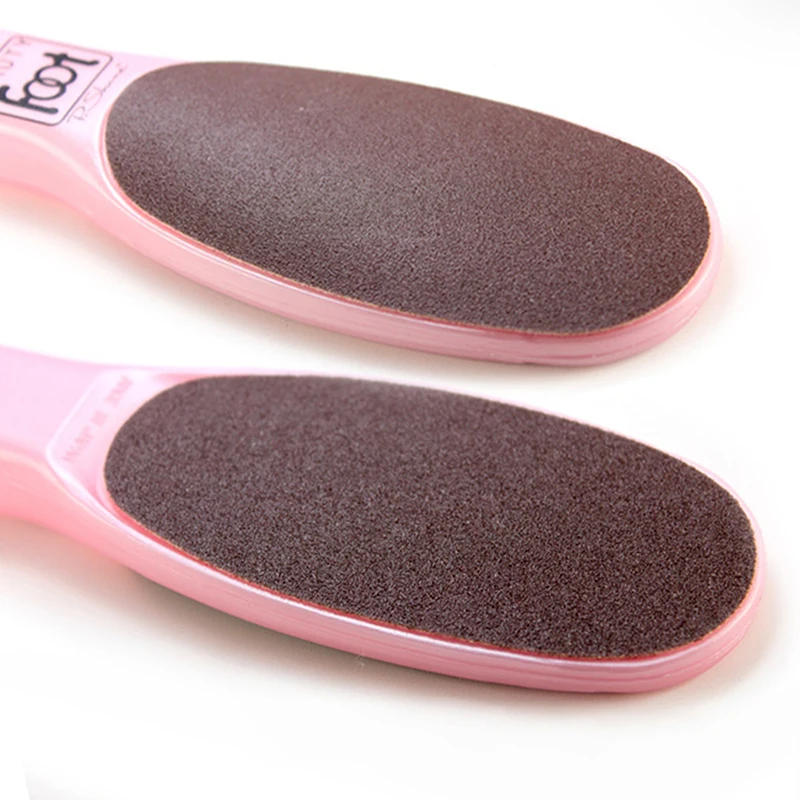 Double Sides Foot File Foot Rasp Pedicure Tools Feet Dead Skin Callus Remover Anti-slip Handle Foot Scrubber Sandpaper Foot Care