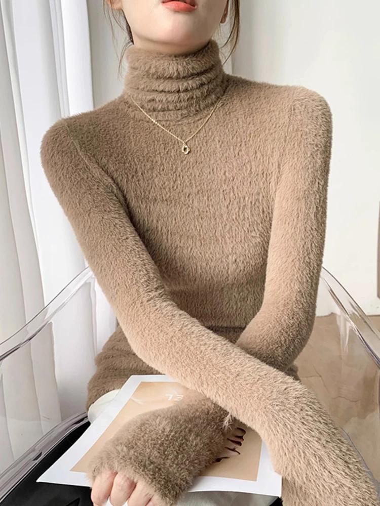 

Sweaters Jumpers Pullovers Womens Elegant Chic Woman Top Pullover Women Windowpane Professional Business Meeting BF Y2K Lady OL