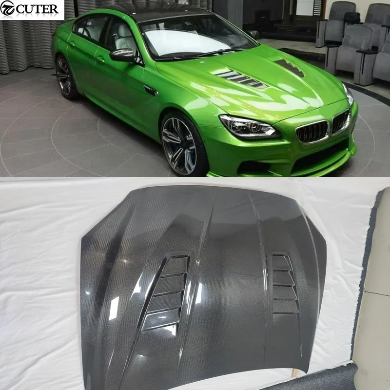 

F06 F12 F13 M6 Carbon Fiber Front Engine Hood Bonnet for Bmw F06 F12 F13 6 Series M6 Car Body Kit