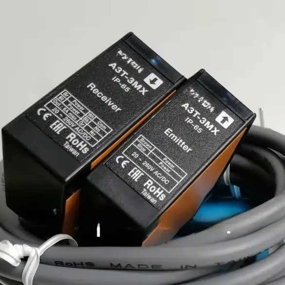 

A3T-3MX A3T-10MX A3T-20MX Photoelectric Switch Sensor Nouveau et Original Thru Beam FREE POWER PHOTO GENSOR