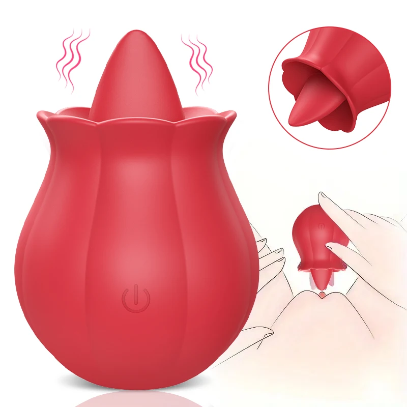 Powerful Swing Vibrator for Woman Nipple Clitoris Stimulator G-Spot Massager Vibrating Female Oral Masturbation Adults Sex Toys