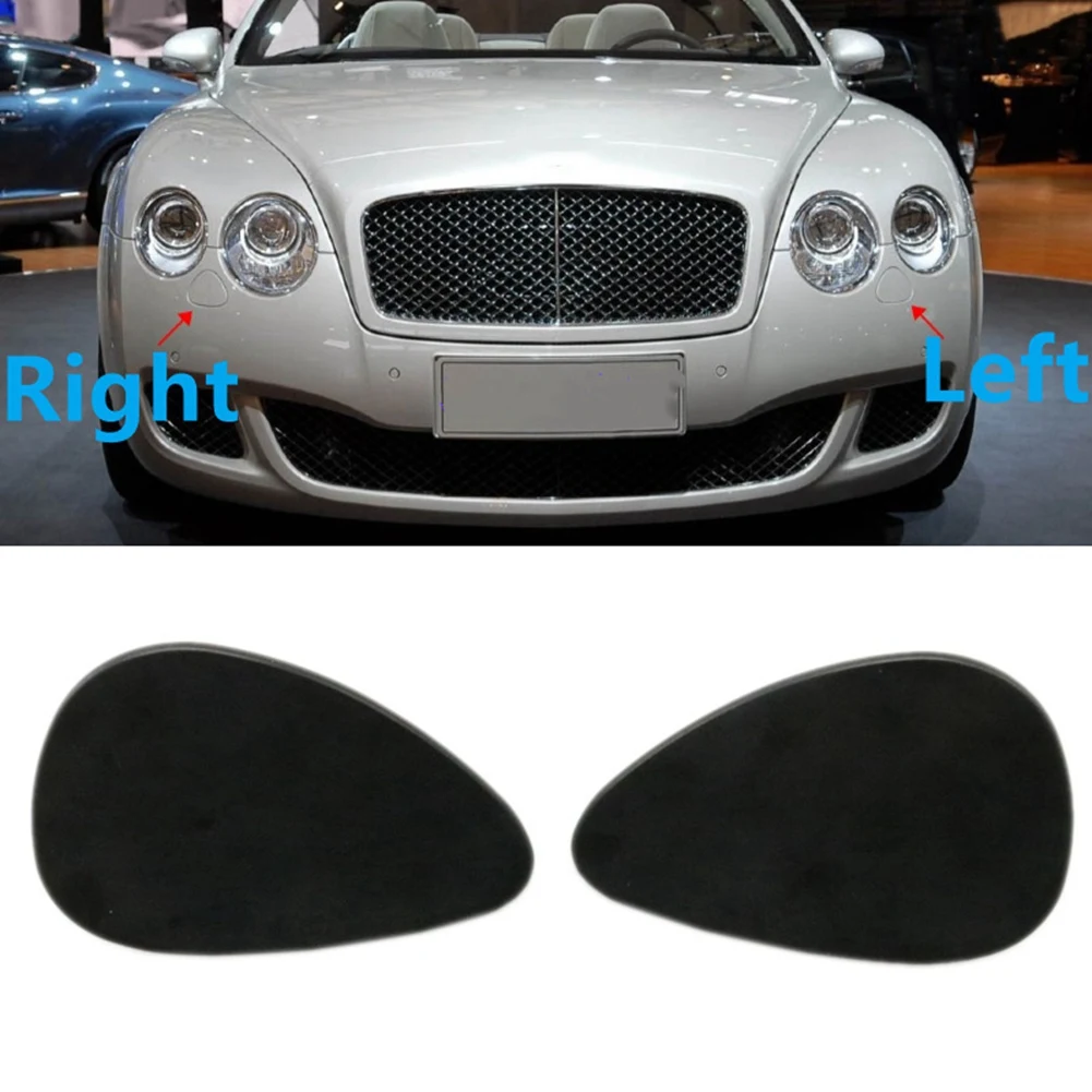 3W8955102A Car Front Right Headlight Spray Washer Jet Cap Cover for Bentley Continental GT GTC